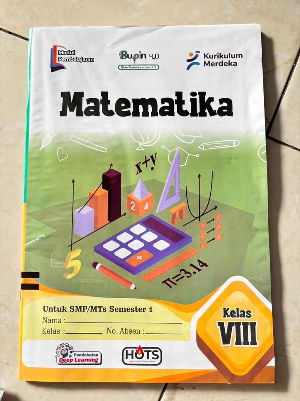 Buku Matematika - Kelas VIII (8)